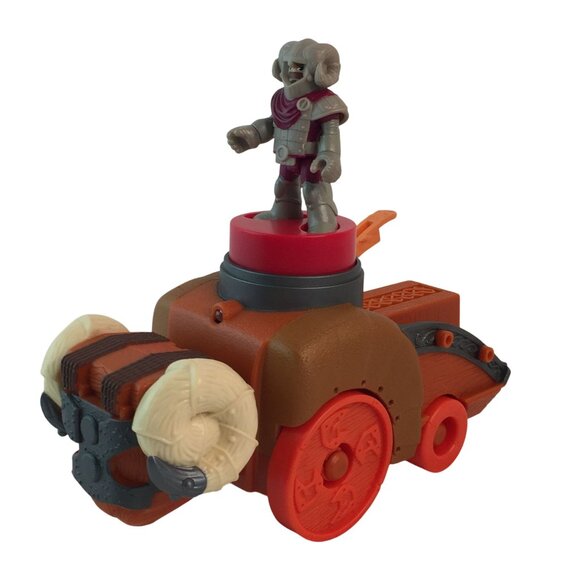 Fisher Price Imaginext Castle Battering Ram Vehicle Knight Figure Shooting Discs - Picture 9 of 10